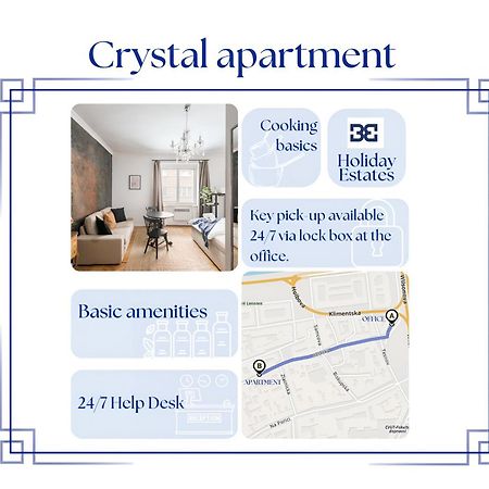 Crystal Apartment Prag Dış mekan fotoğraf